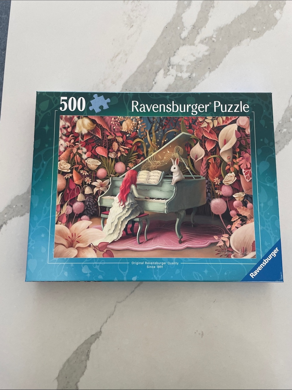 Ravensburger 500 Piece Puzzle Rabbit Recital new sealed
